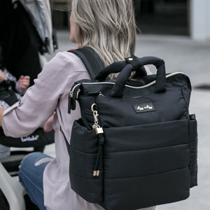 NEW Dream Convertibleª Midnight Black Diaper Bag