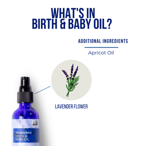 Birth and Baby Oil 2 oz / 59 ml