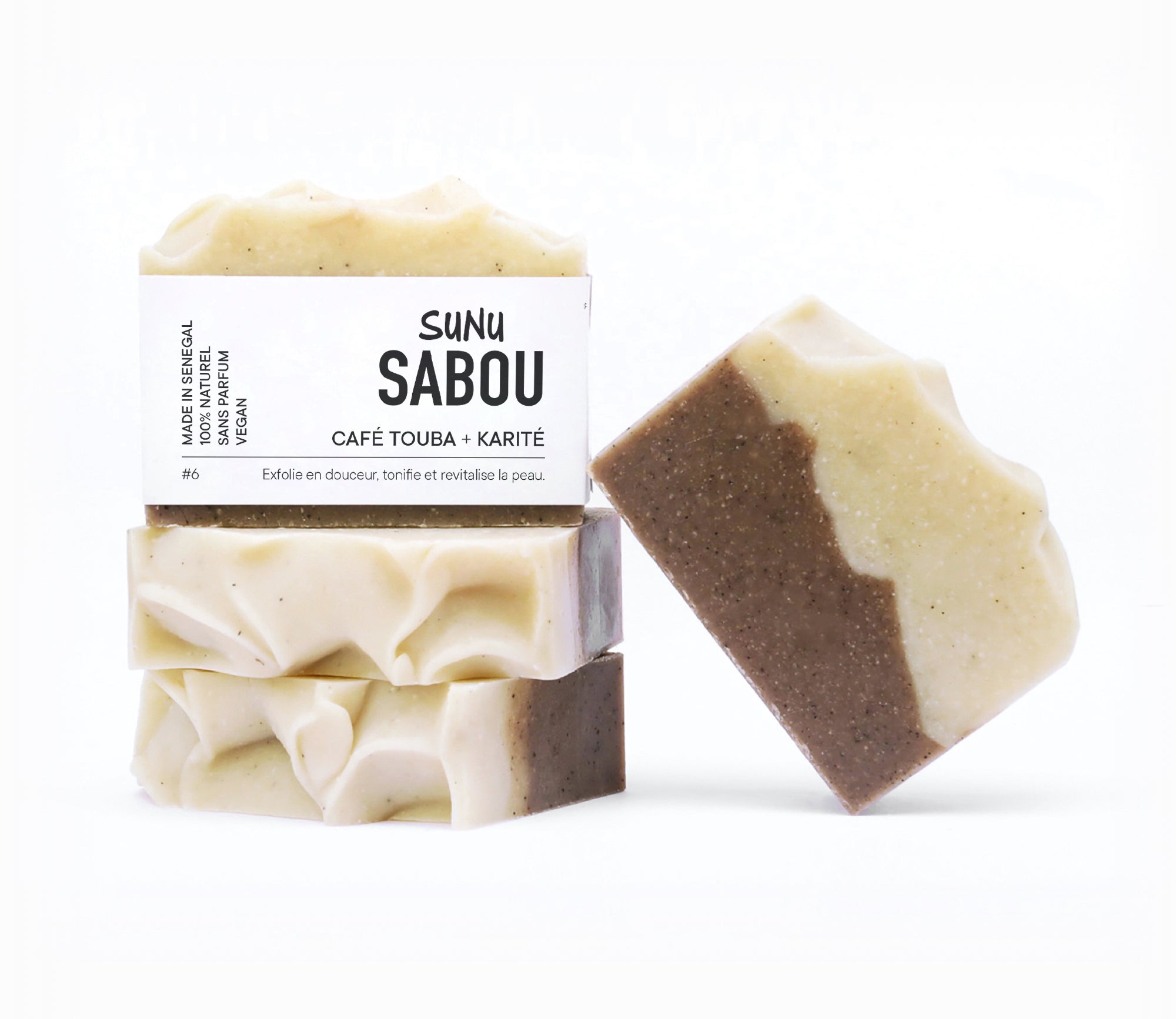 Natural Soap Touba Coffee + Shea Butter